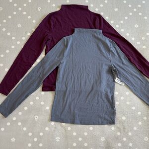 NWT 2 pcs Old Navy Long Sleeve Mockneck.
